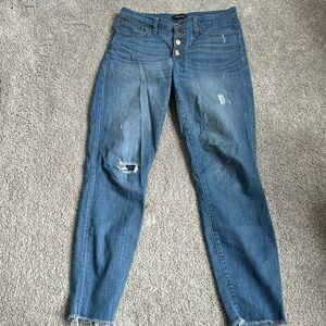 J. Crew 9 Inch High Rise Skinny Jeans 29